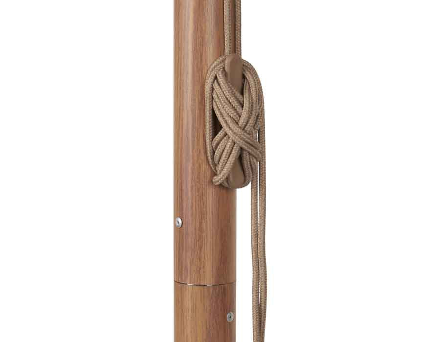 Market Parasol BEIGE – Ø3.5 m