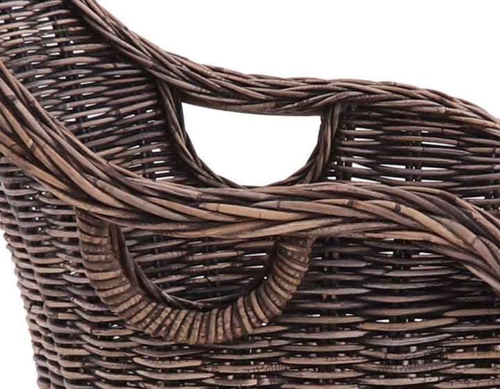 Mallorca Chair BLACK WASHED – incl. cushion