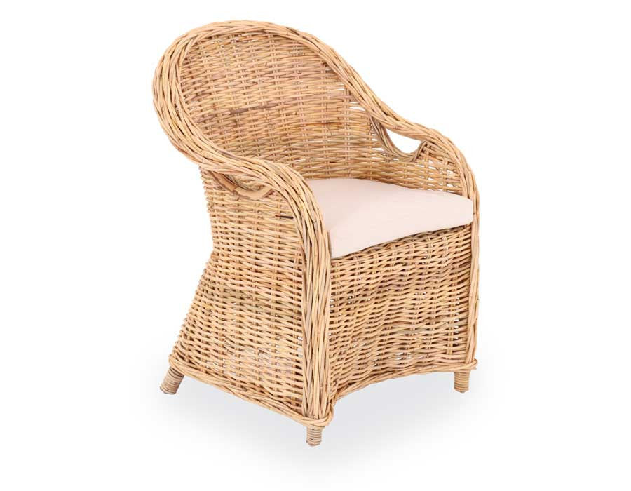 Mallorca Chair NATURAL – incl. cushion