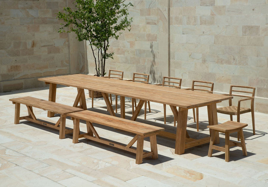 Hercules Table 100x400 cm - CORE TEAK