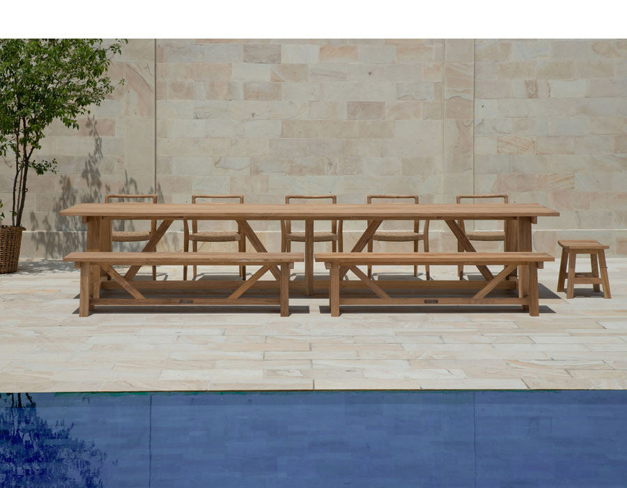 Hercules Table 100x400 cm - CORE TEAK