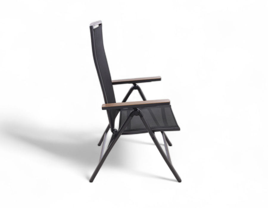 Noah Garden Furniture Set – 90x199 cm w/ Position Chairs