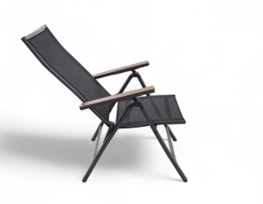 Noah Garden Furniture Set – 90x199 cm w/ Position Chairs
