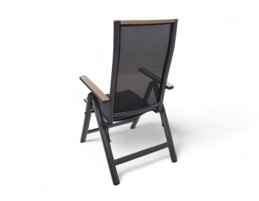 Noah Garden Furniture Set – 90x199 cm w/ Position Chairs