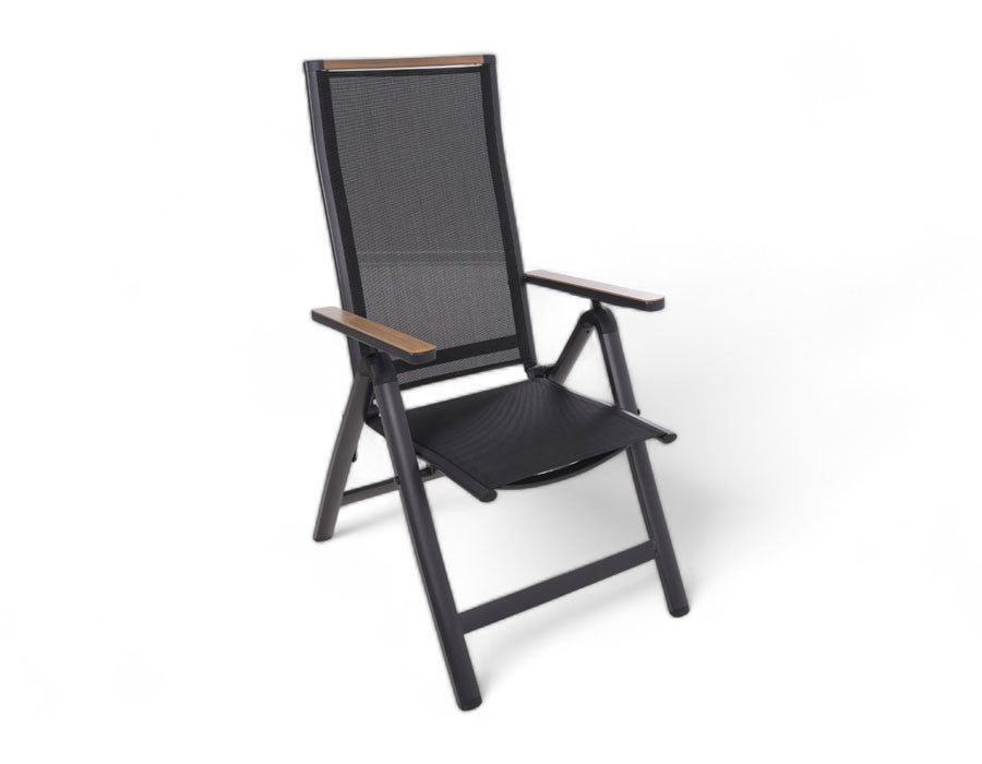 Noah Garden Furniture Set – 90x199 cm w/ Position Chairs