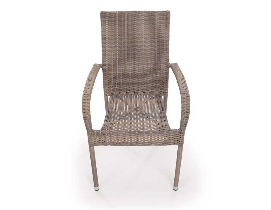 Luna Garden Furniture Set TEAK – 180 cm w/ Geneva DUSTY Chairs