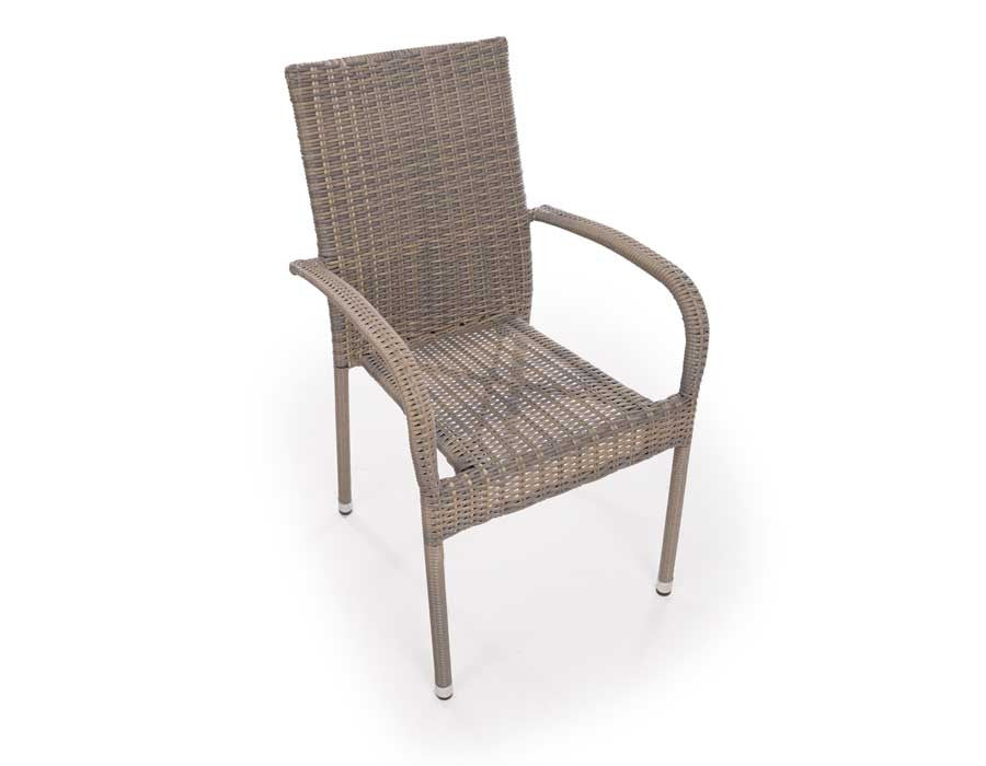 Luna Garden Furniture Set TEAK – 180 cm w/ Geneva DUSTY Chairs