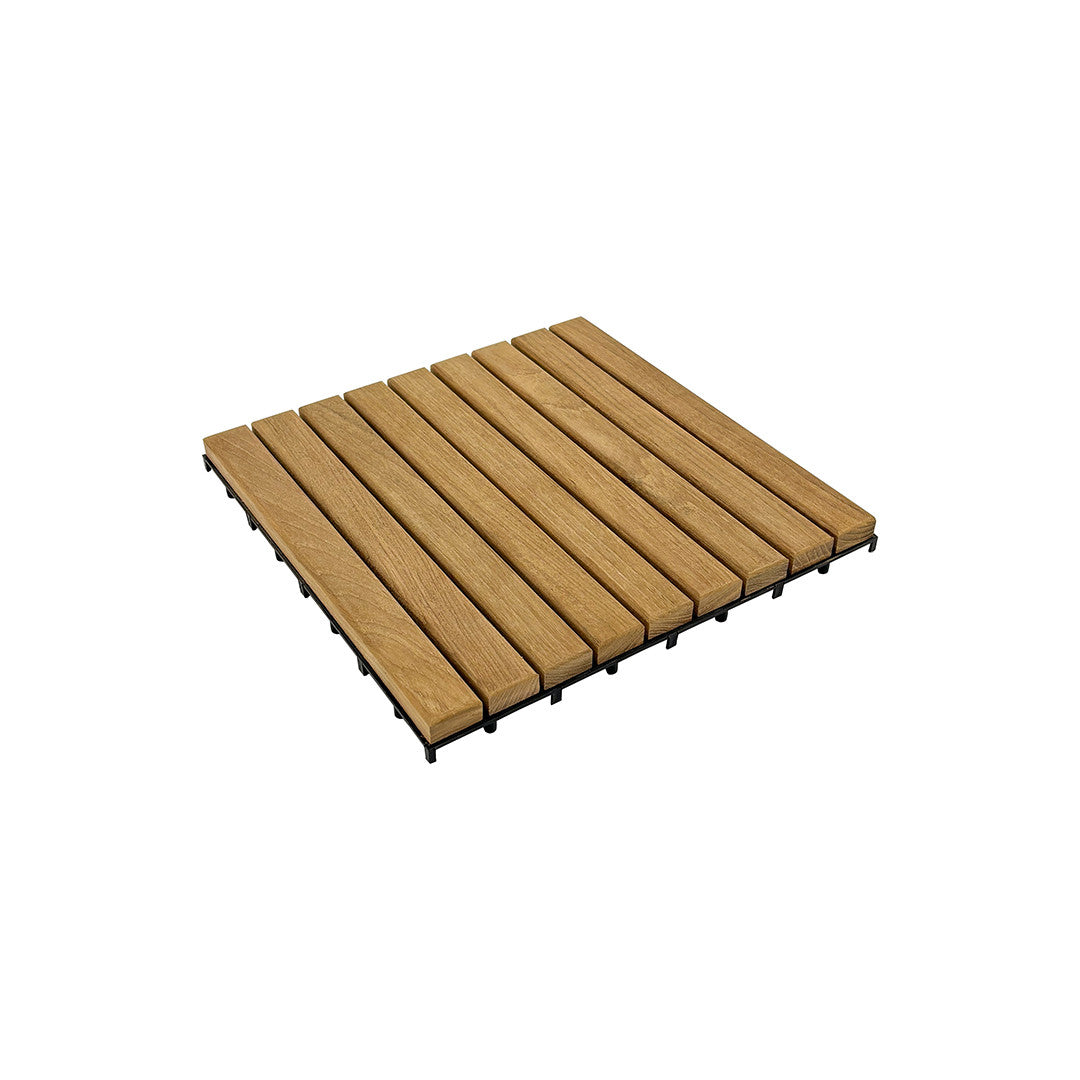 Teak Tile – Straight