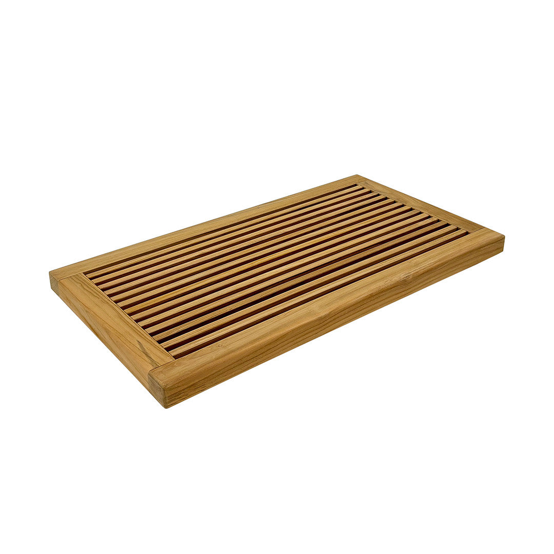 Shower Mat w/ Frame CORE TEAK – 80x45 cm