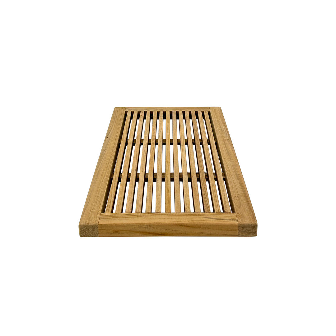 Shower Mat w/ Frame CORE TEAK – 80x45 cm
