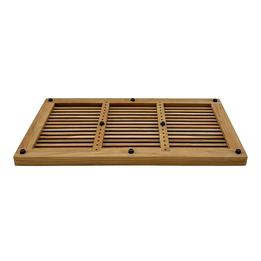 Shower Mat w/ Frame CORE TEAK – 80x45 cm