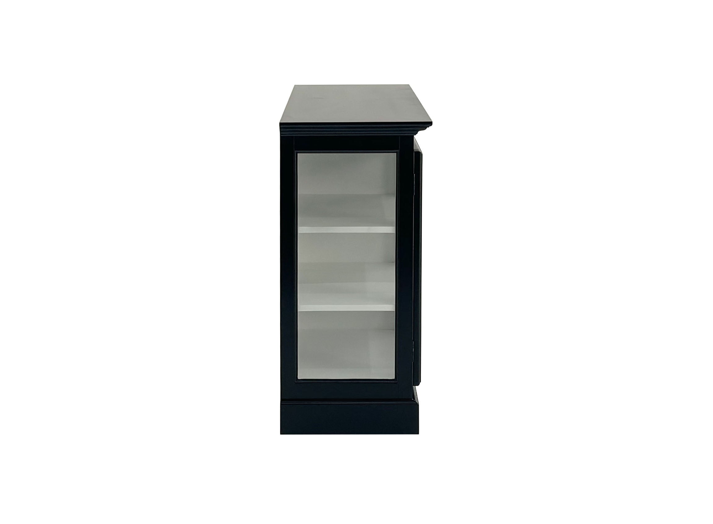 Oliver Cabinet BLACK/WHITE – Low Model