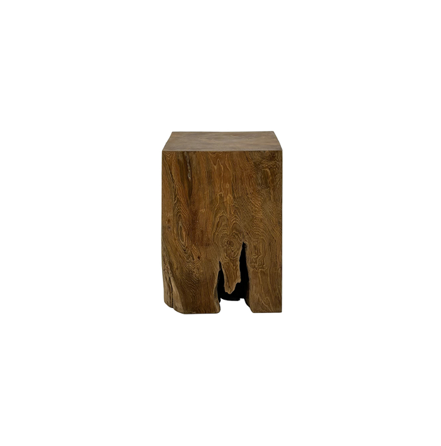 Teak Root Side Table – 30x30x45 cm