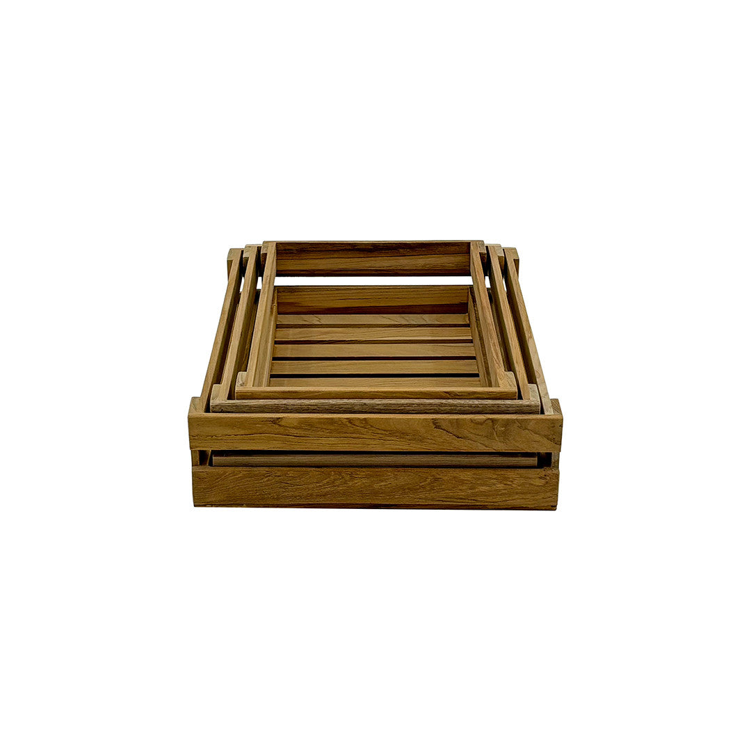 Wooden Decoration Boxes – Set of 3 Pieces