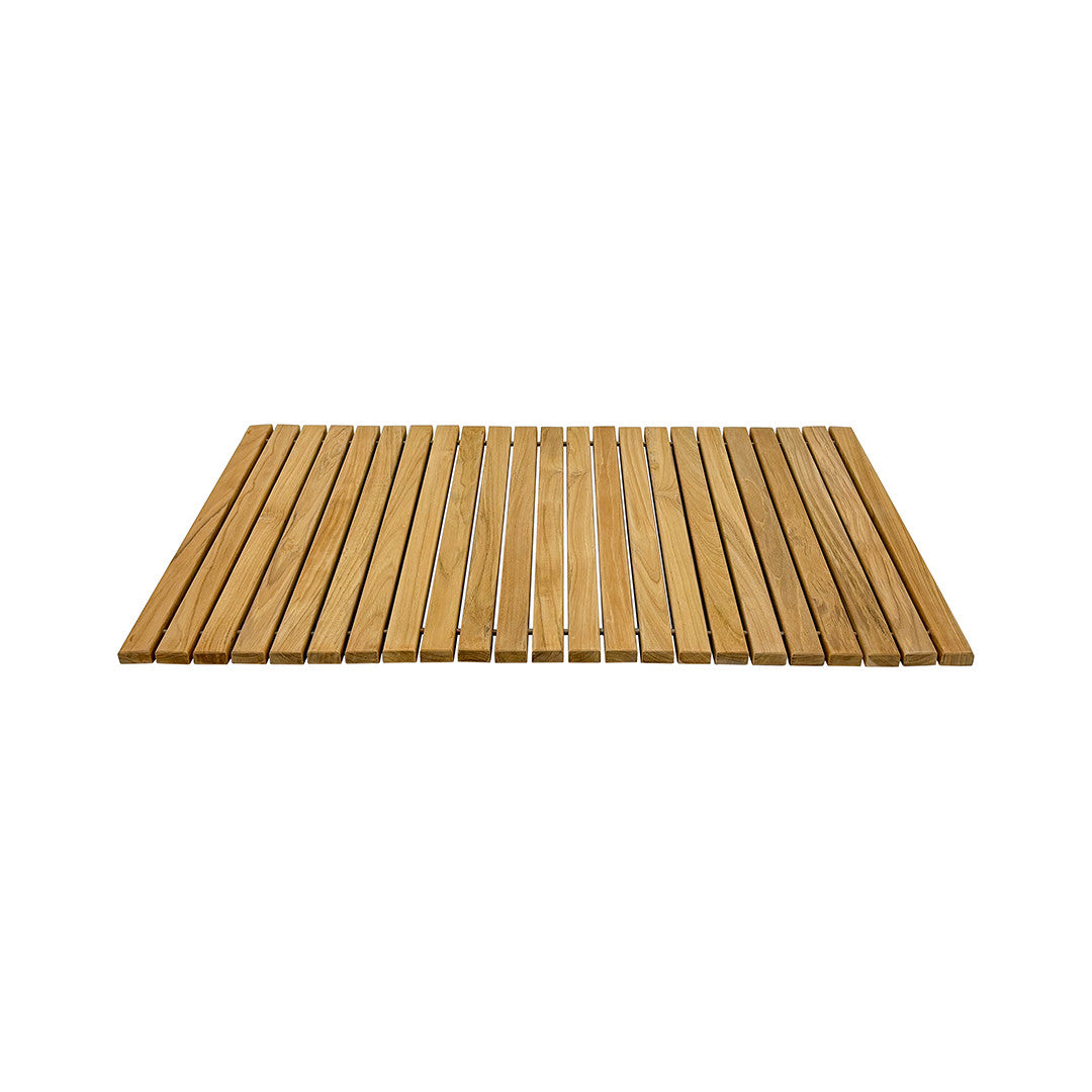 Shower Mat w/ Lines CORE TEAK – 80x50 cm