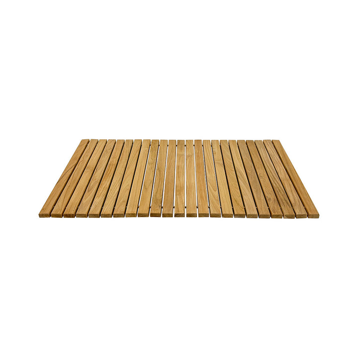 Shower Mat w/ Lines CORE TEAK – 80x50 cm