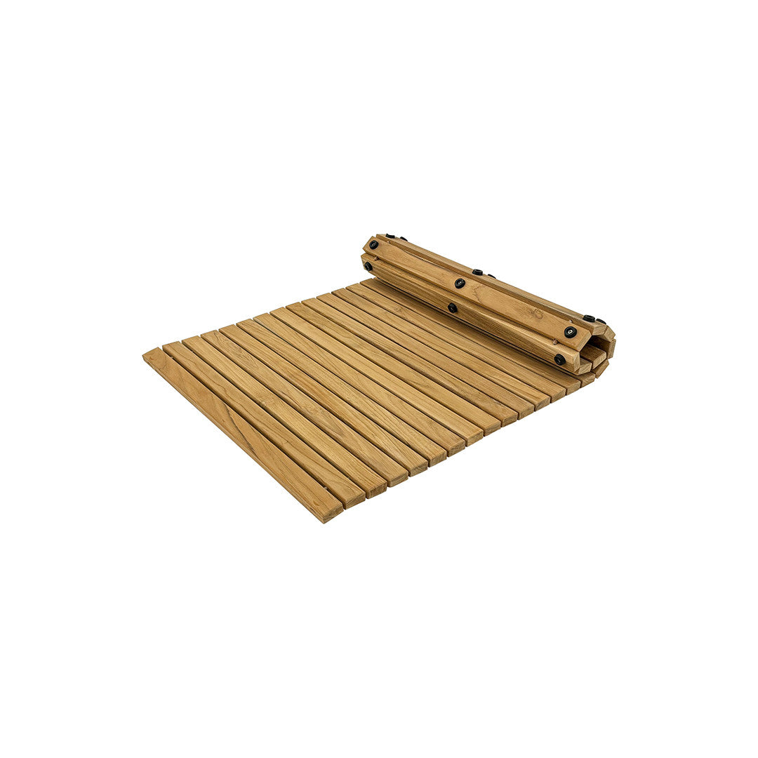 Shower Mat w/ Lines CORE TEAK – 80x50 cm