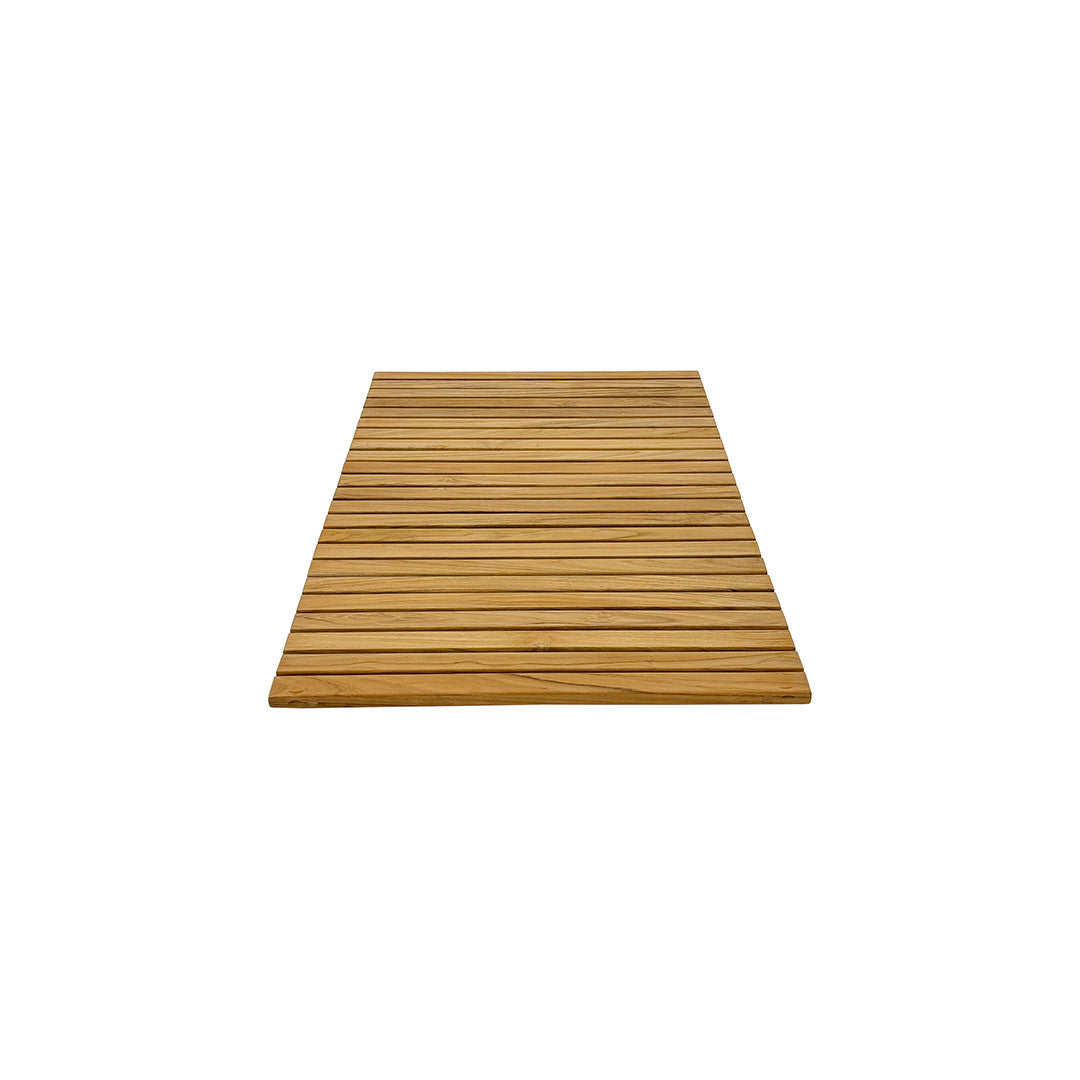 Shower Mat w/ Lines CORE TEAK – 80x50 cm