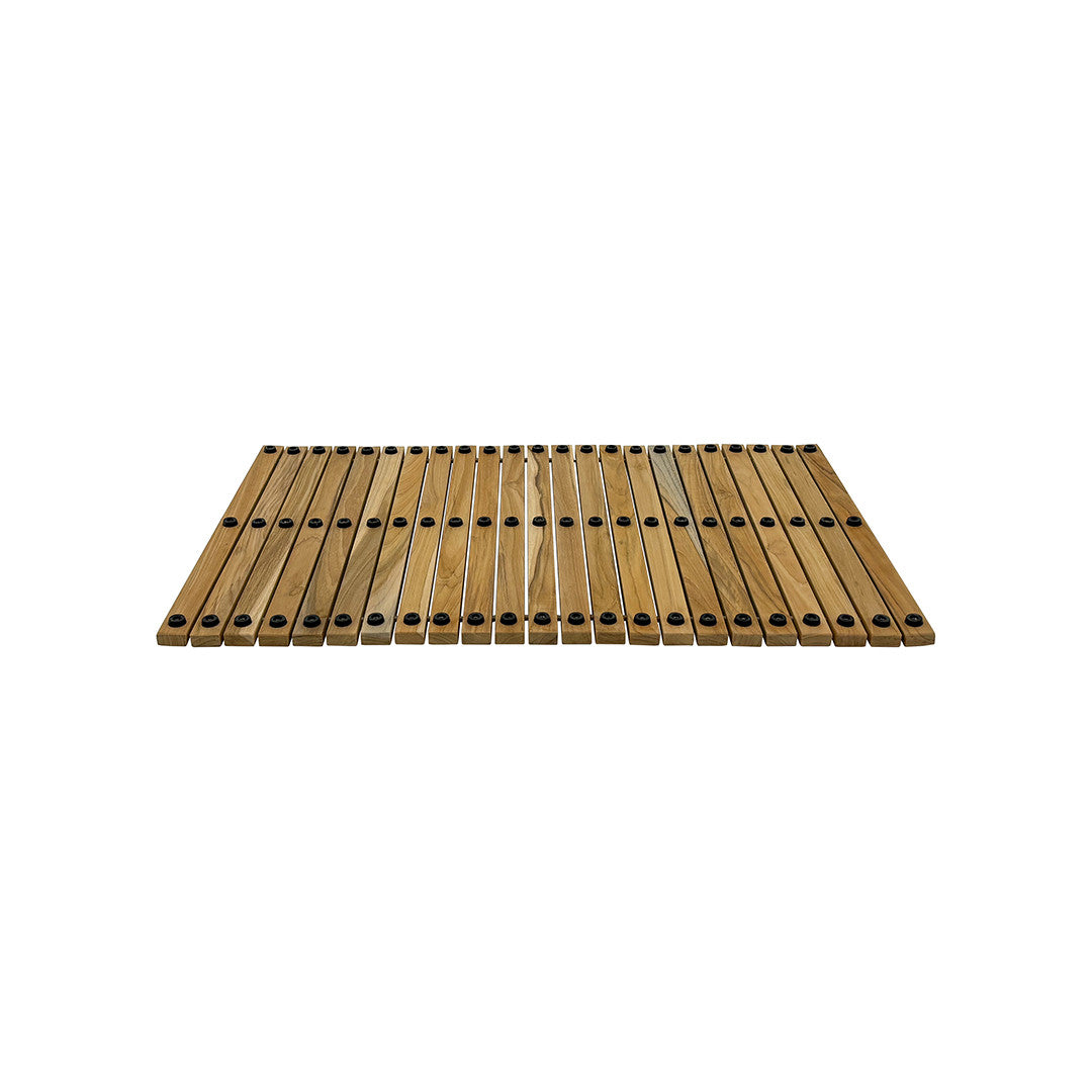 Shower Mat w/ Lines CORE TEAK – 80x50 cm