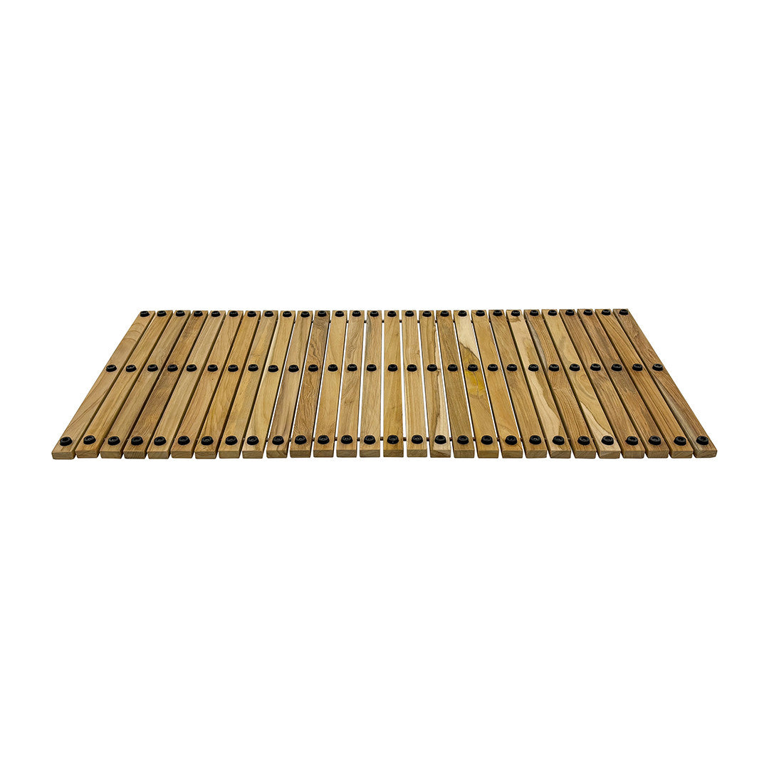 Rollable Shower Mat CORE TEAK – 100x50 cm