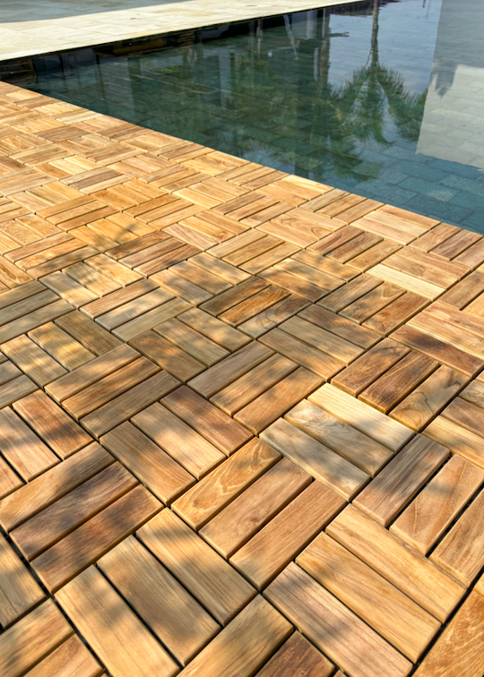 Teak Tile – Sideway