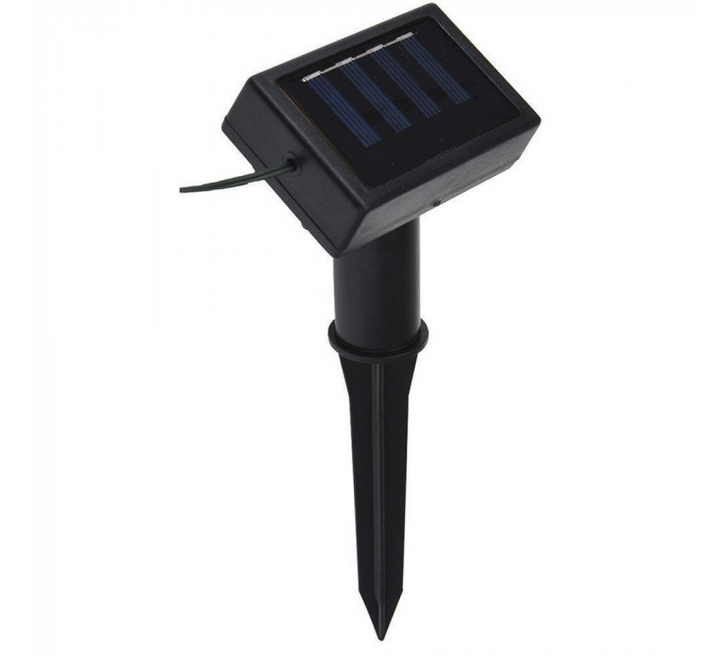 Solar Light Chain – w/ 10 LED Bulbs, Colors