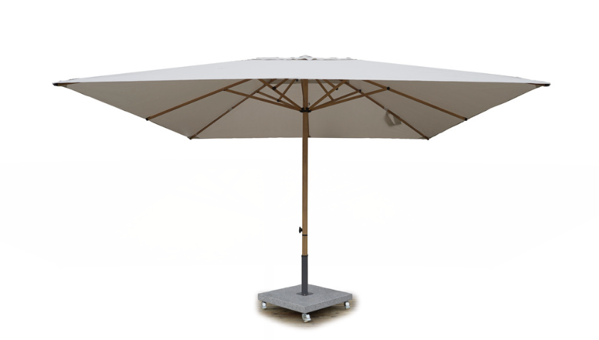 Market Parasol LIGHT GREY – 4x4 m