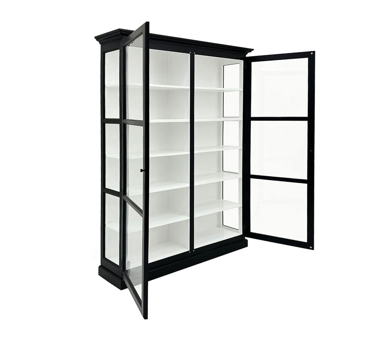 Oliver Cabinet BLACK/WHITE – Double
