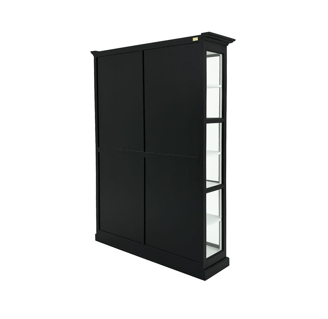Oliver Cabinet BLACK/WHITE – Double