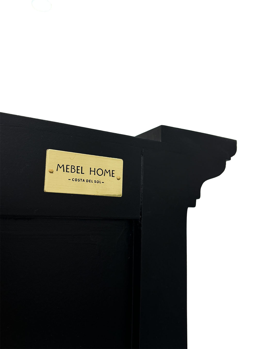 Oliver Cabinet BLACK/WHITE – Double