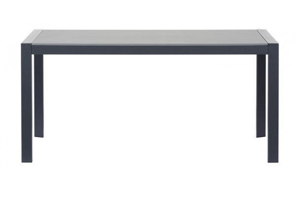 Huelva Dining Table – 74x144 cm - H67 cm ALUMINIUM w/ GREY Durafit