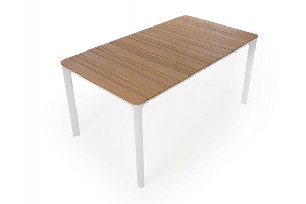 Ronja Garden Table – 90x160 cm - SAND/TEAK