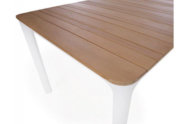 Ronja Garden Table – 90x160 cm - SAND/TEAK