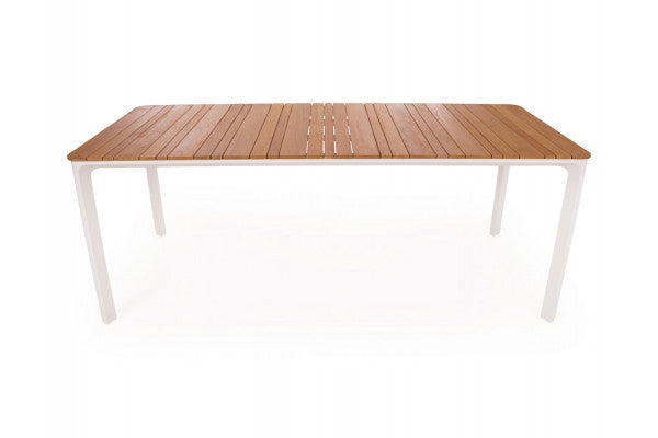 Ronja Garden Table – 90x200 cm - SAND/TEAK