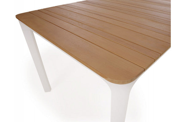 Ronja Garden Table – 90x200 cm - SAND/TEAK