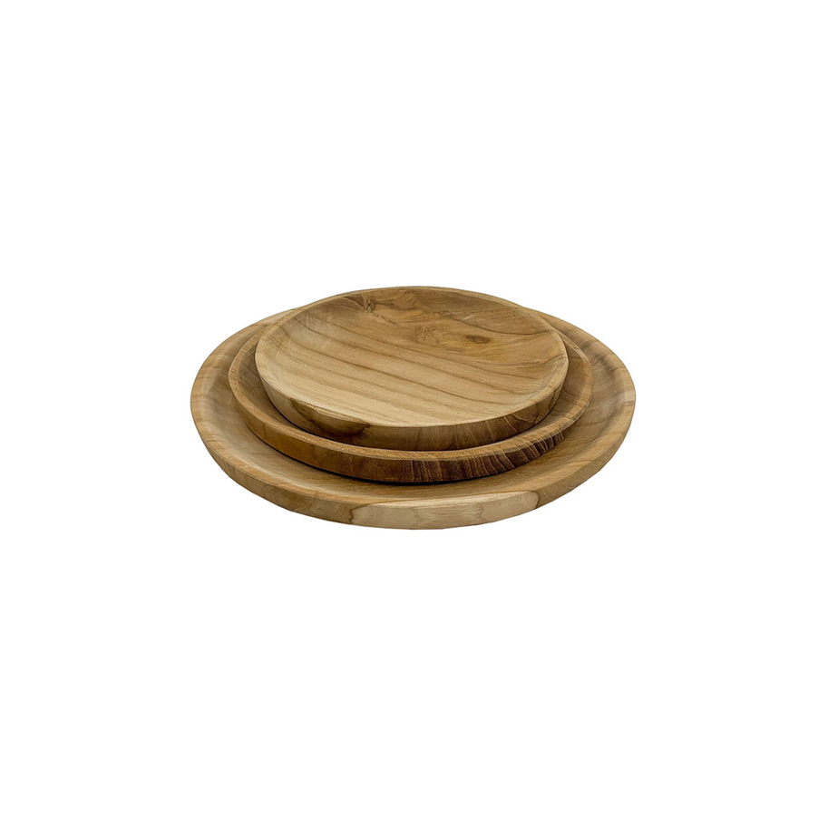 Round Plates – Set of 3 Pieces