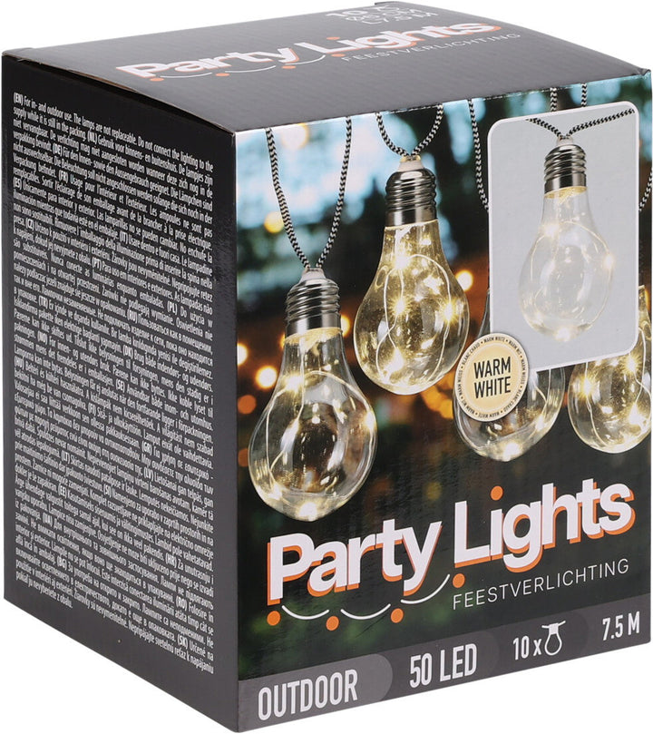Light Chain – Partylight w/ 50 LED, Warm White