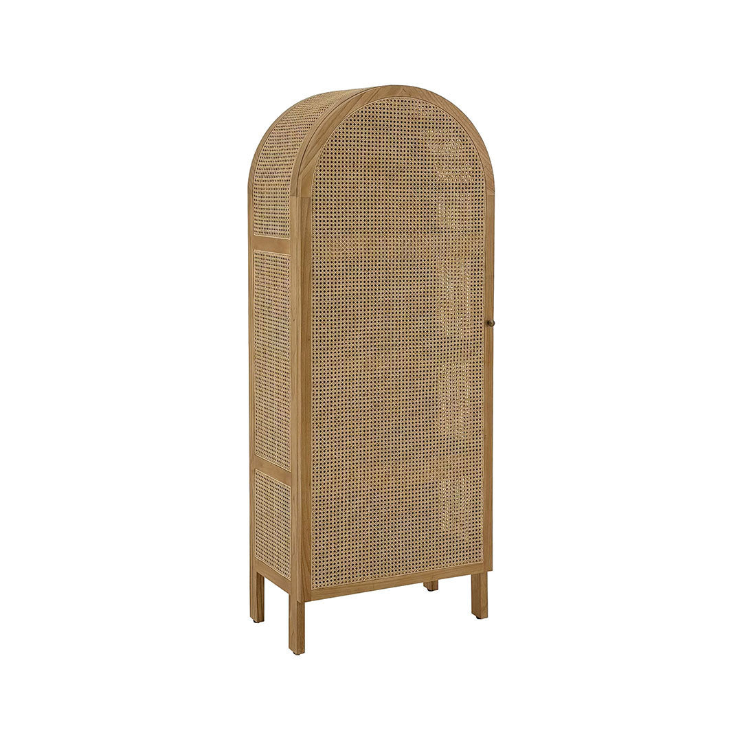 Batu Wardrobe – 1 Door w/ Rattan