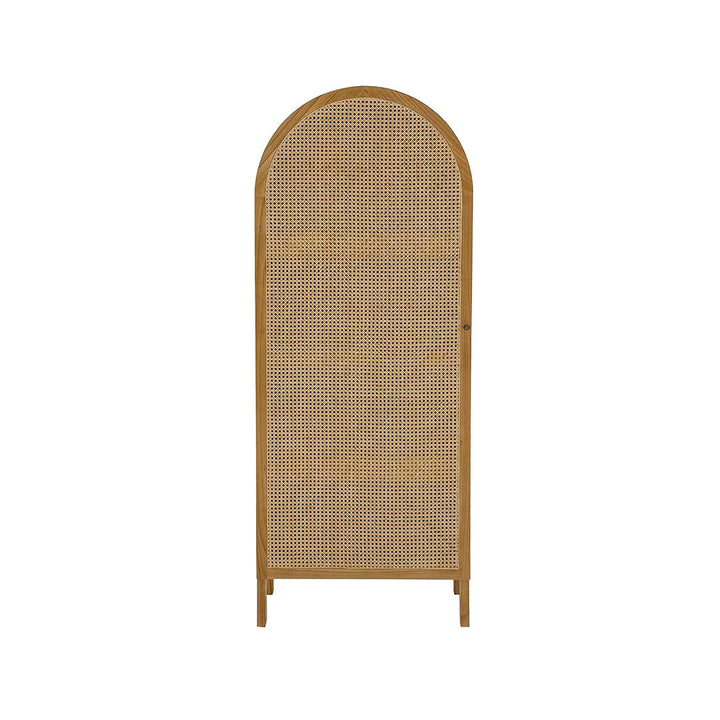 Batu Wardrobe – 1 Door w/ Rattan