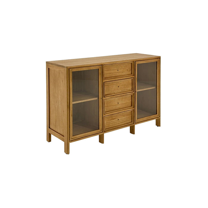 Wooden Cabinet – w/ Glass