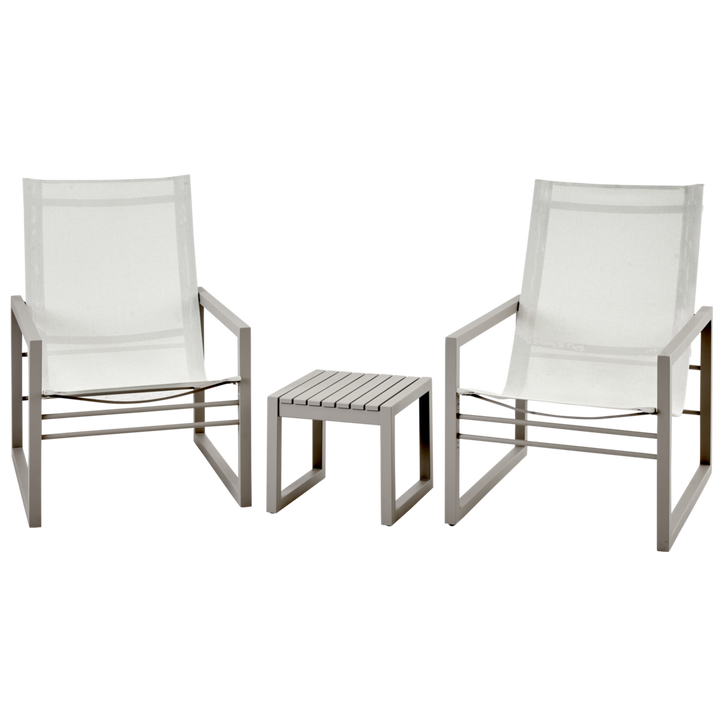 Vevi Side Table BEIGE – 40x40x35 cm