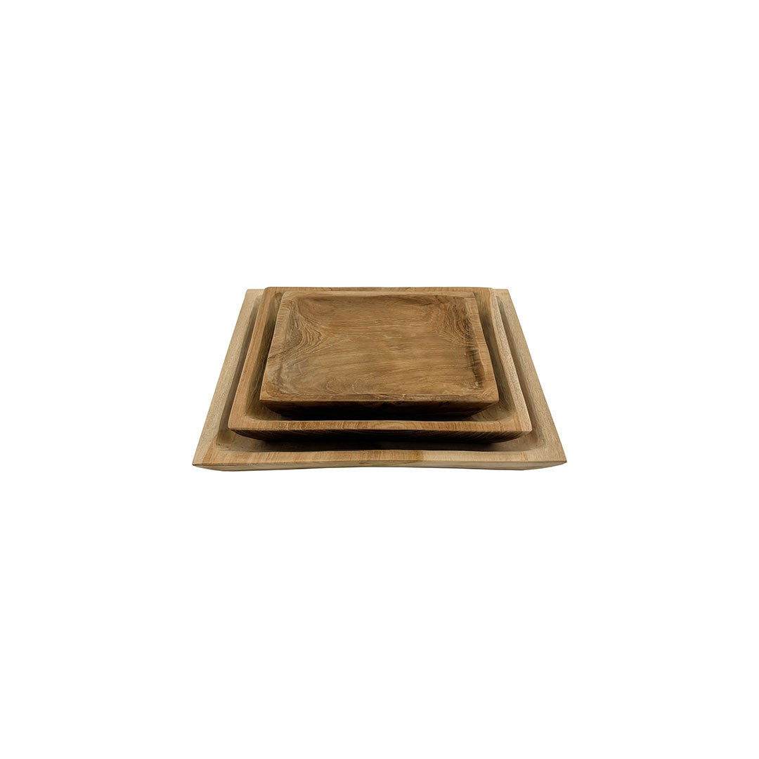 Square Plates – Set of 3 Pieces