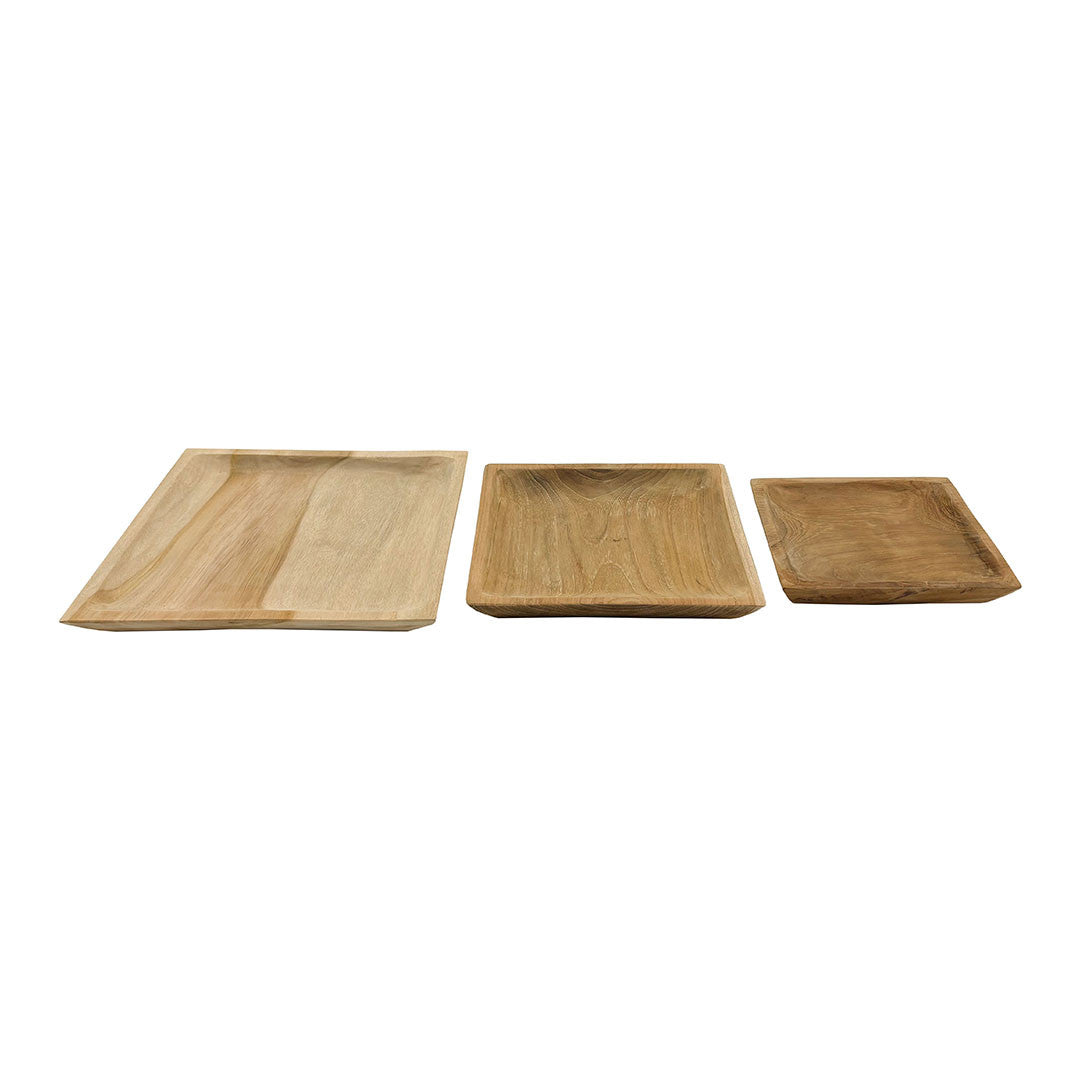 Square Plates – Set of 3 Pieces