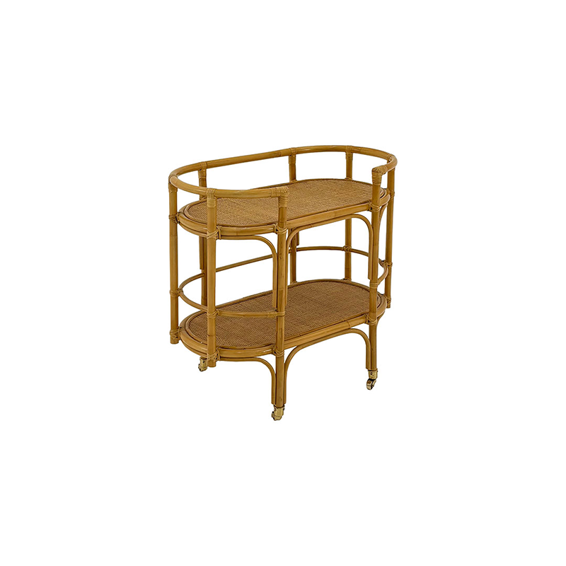 Daisy Oval Trolley - Nature colour
