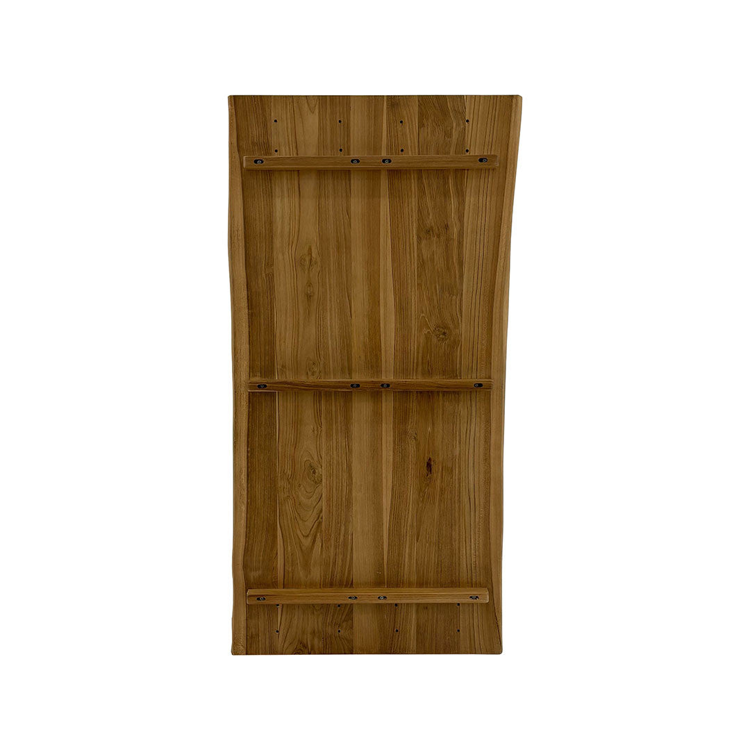 Plank Table Top – 160x80 cm Live Edges Without Gap