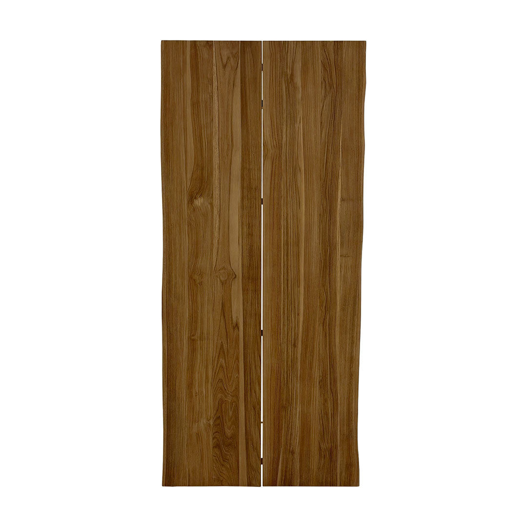 Dining Table Top – 200x90 cm Natural Edges Massive Wood (2 Planks, Live Edges)