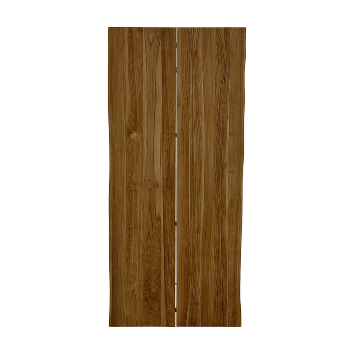 Dining Table Top – 200x90 cm Natural Edges Massive Wood (2 Planks, Live Edges)