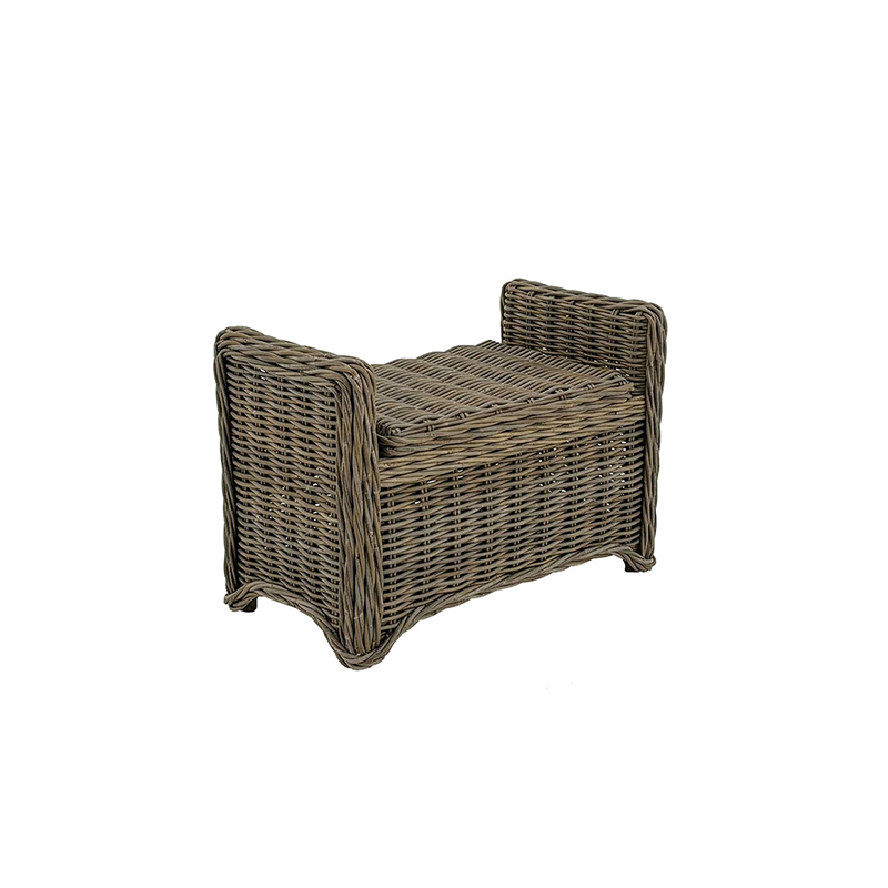 Arnold Rattan Storage Bench – Single