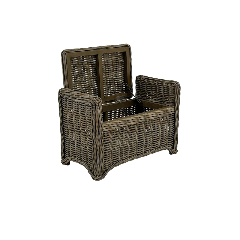 Arnold Rattan Storage Bench – Single