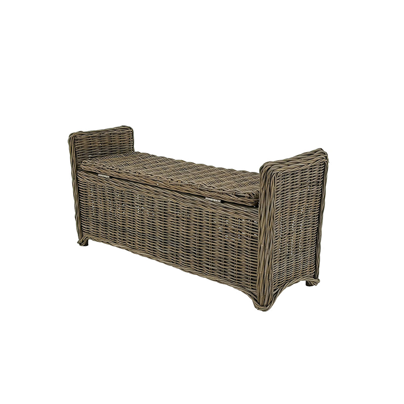 Arnold Rattan Storage Bench – Double